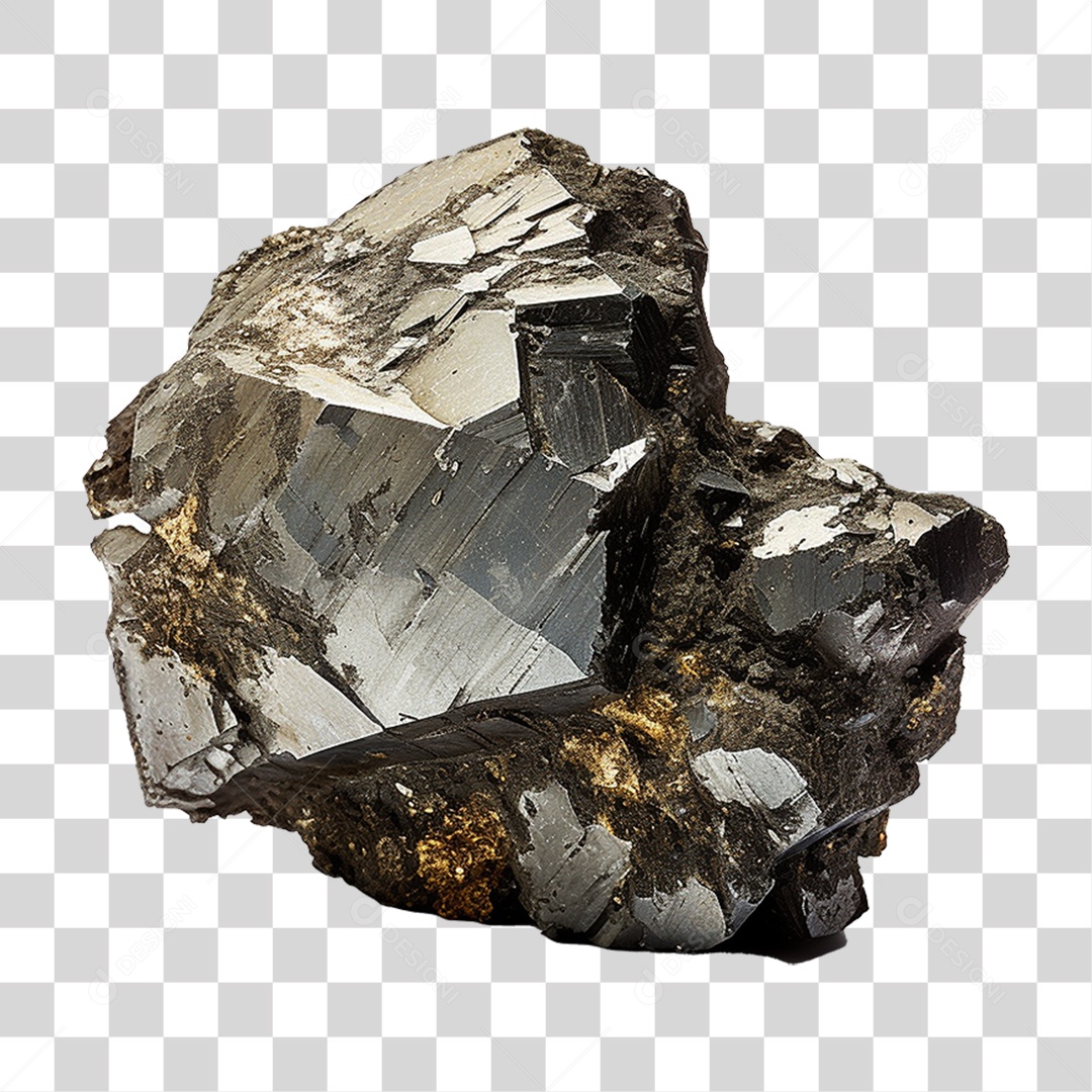 Minério Metal Rochas Garimpo PNG Transparente