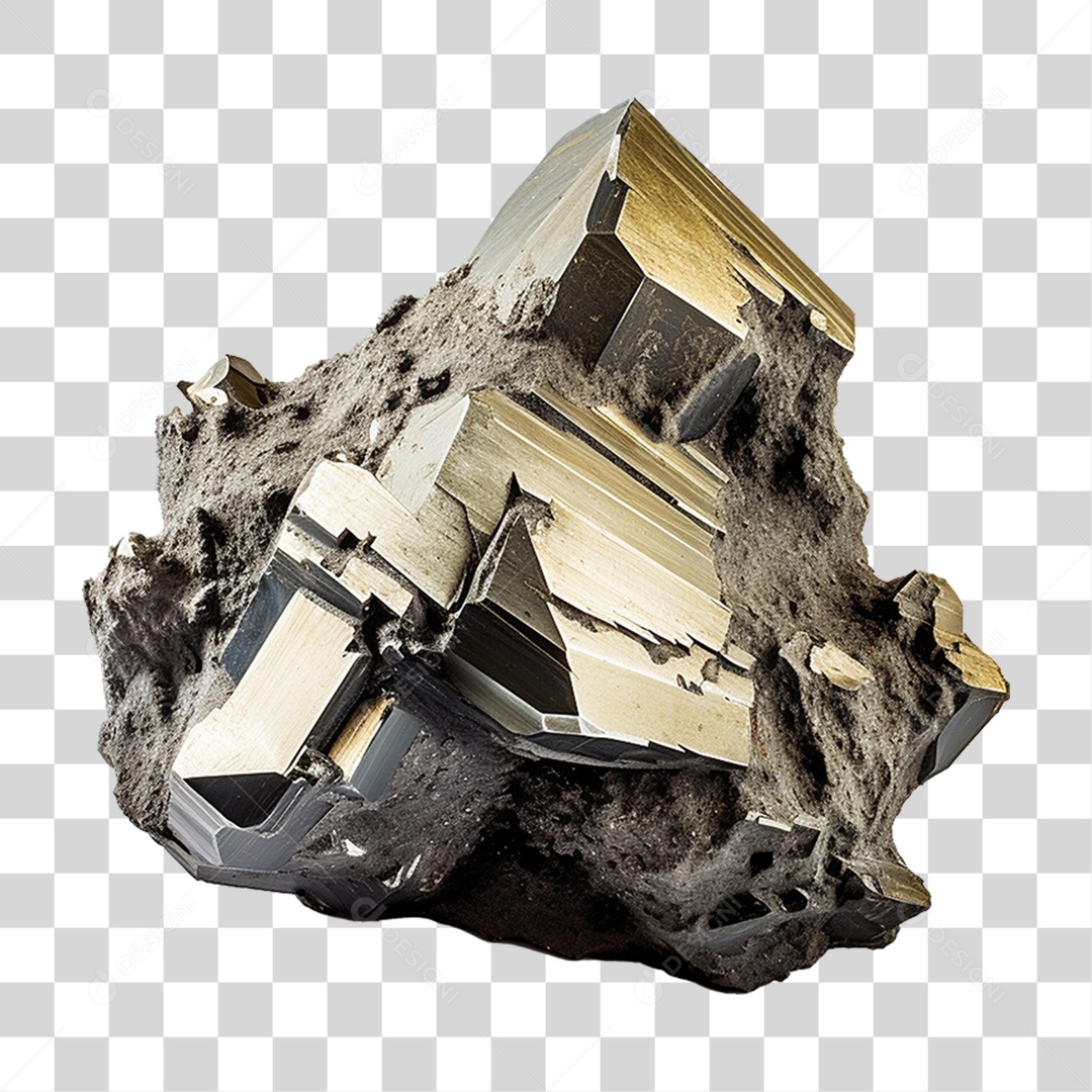 Minério Metal Rochas Garimpo PNG Transparente