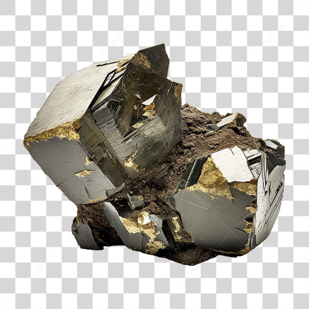 Minério Metal Rochas Garimpo PNG Transparente