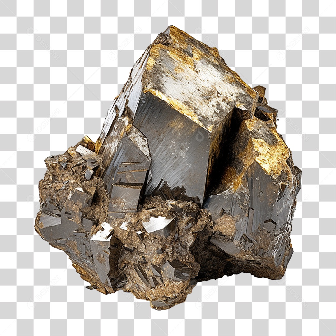 Minério Metal Rochas Garimpo PNG Transparente