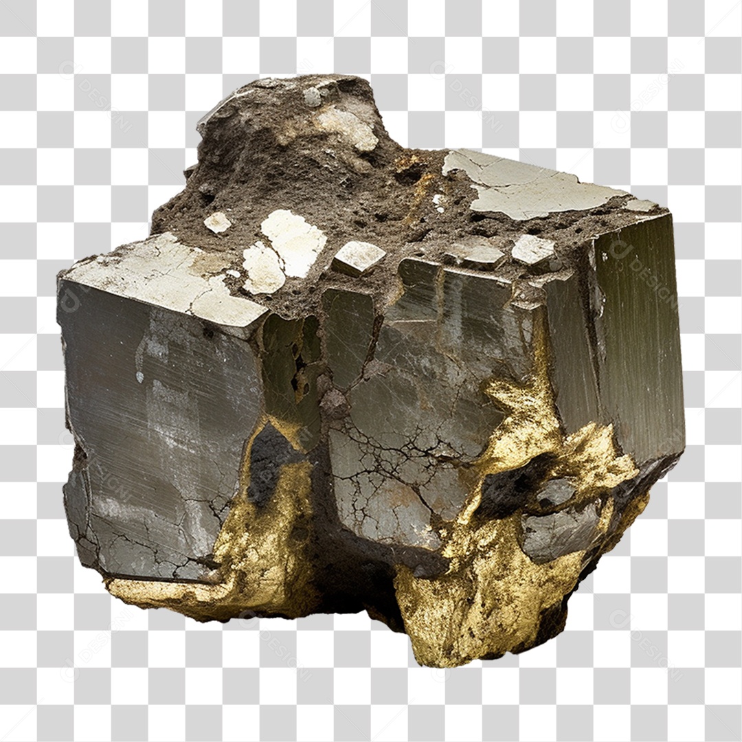 Minério Metal Rochas Garimpo PNG Transparente