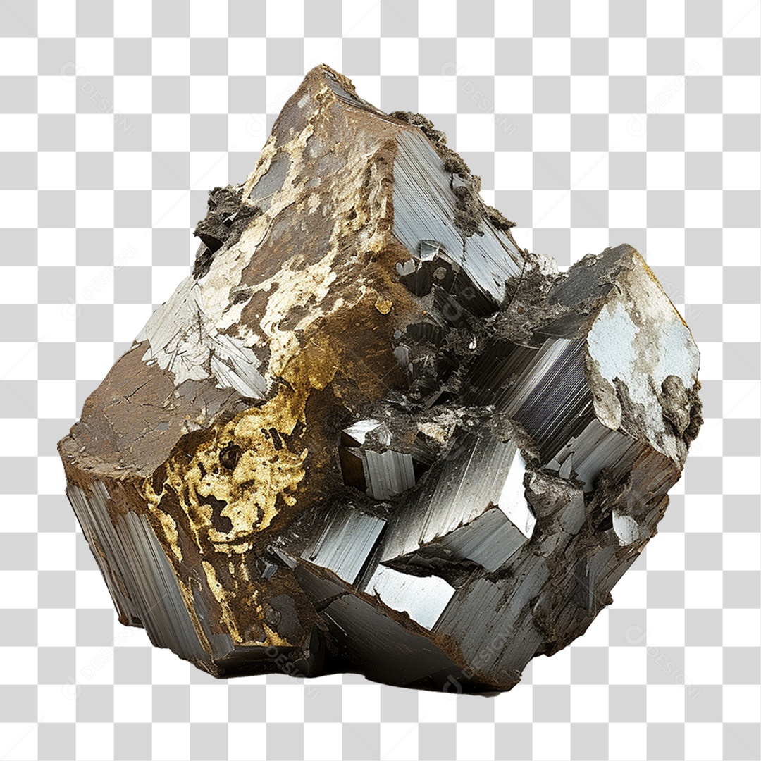 Minério Metal Rochas Garimpo PNG Transparente