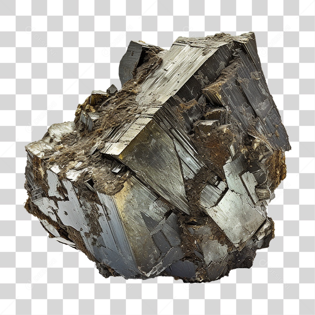 Minério Metal Rochas Garimpo PNG Transparente