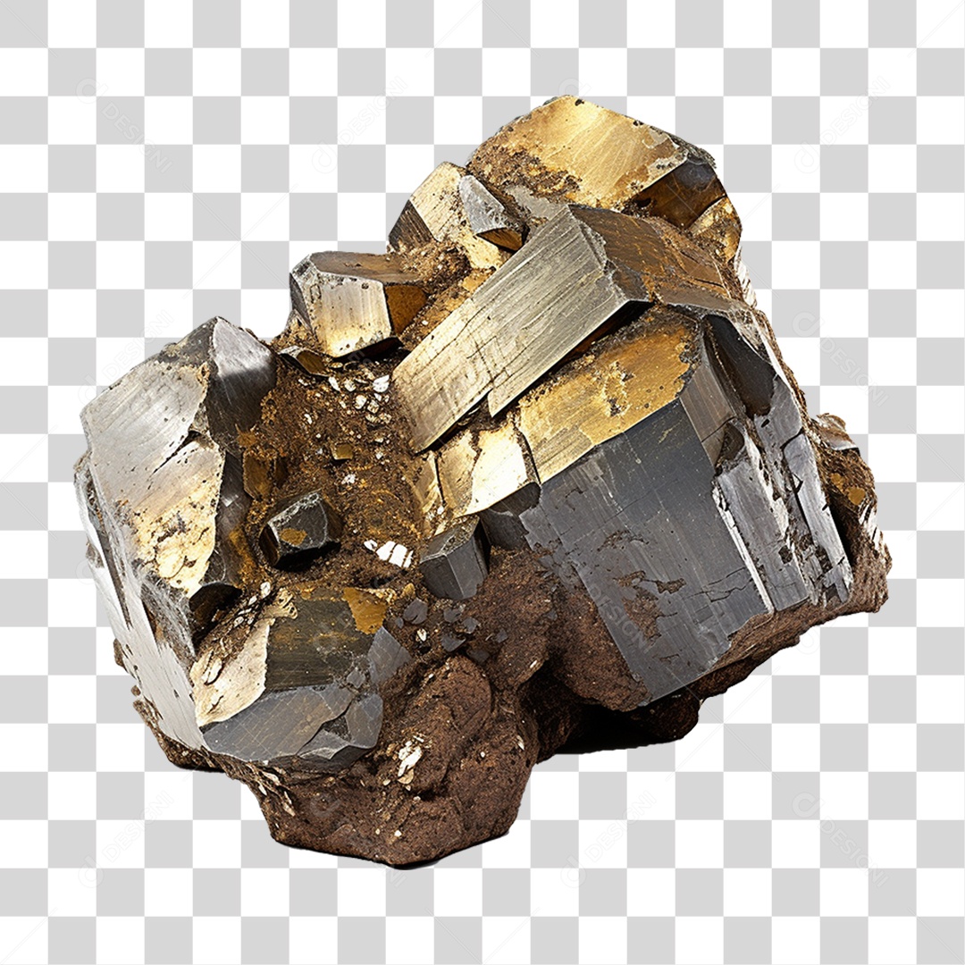 Minério Metal Rochas Garimpo PNG Transparente