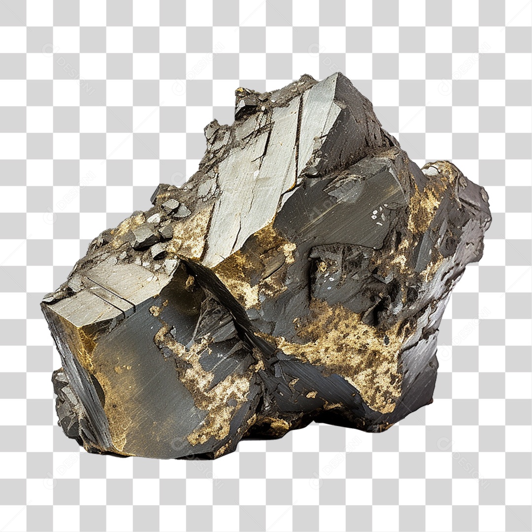 Minério Metal Rochas Garimpo PNG Transparente