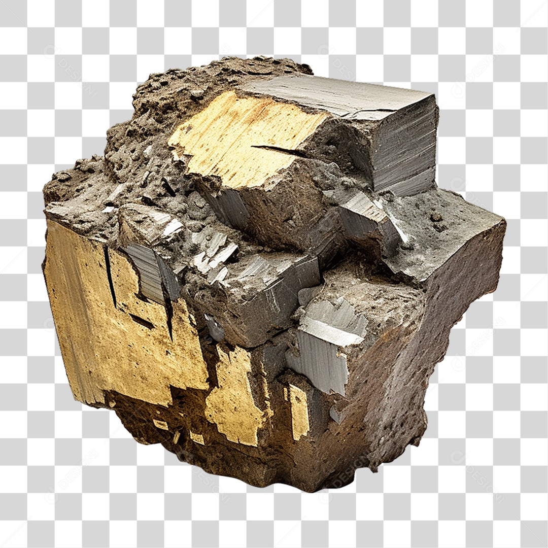 Minério Metal Rochas Garimpo PNG Transparente