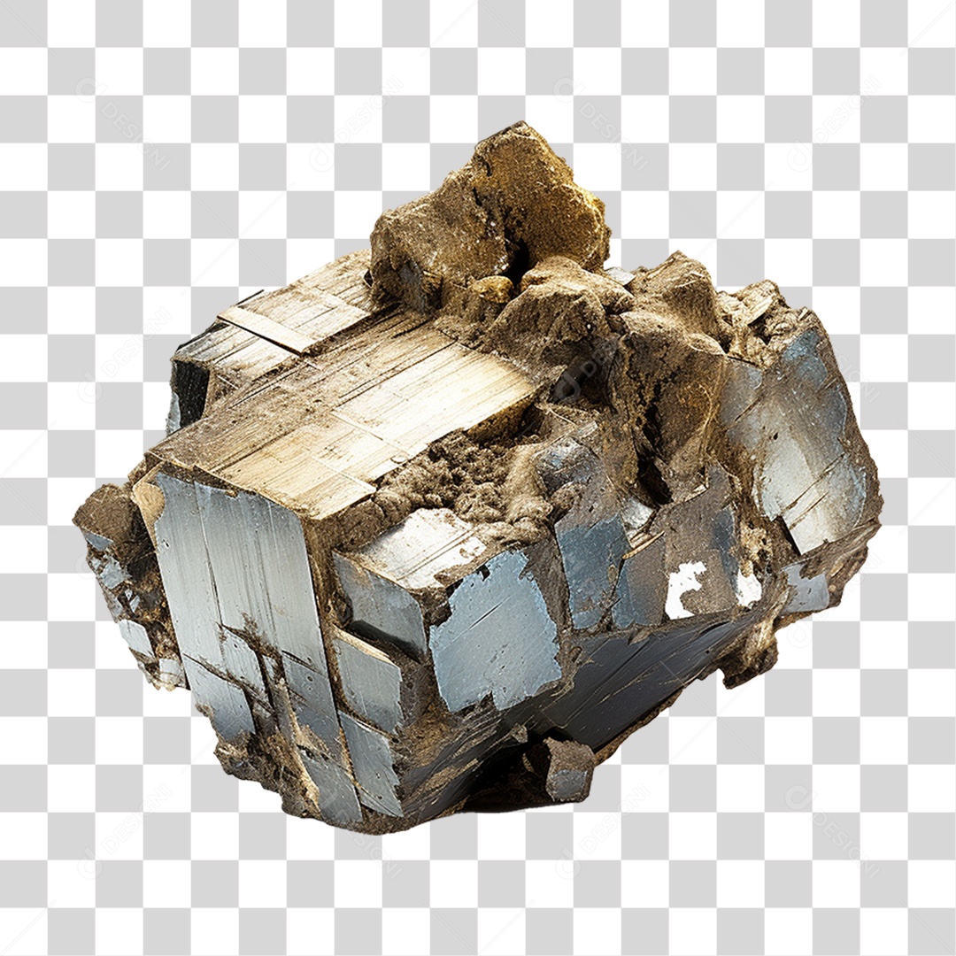 Minério Metal Rochas Garimpo PNG Transparente