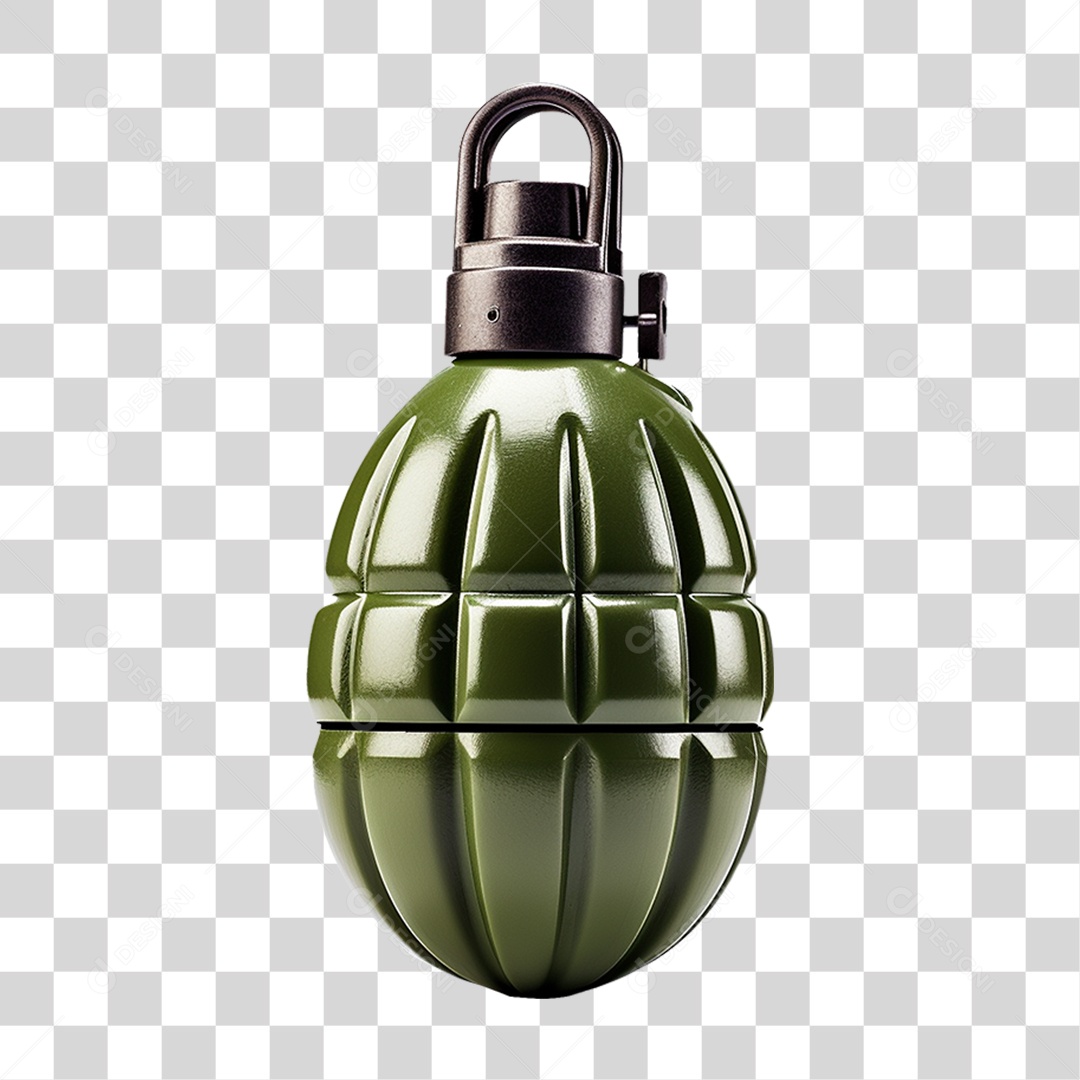 Granada Bomba Guerra PNG Transparente