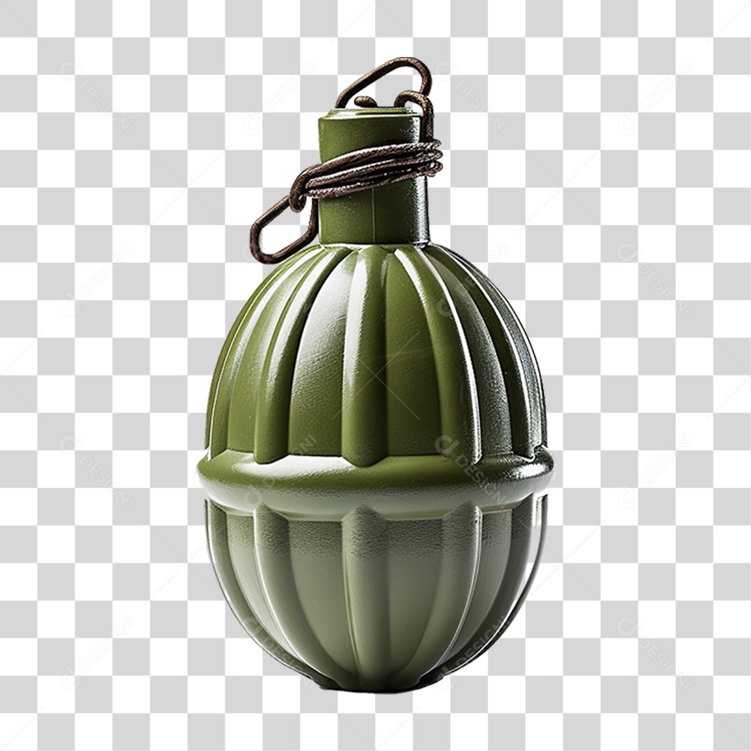 Granada Bomba Guerra PNG Transparente
