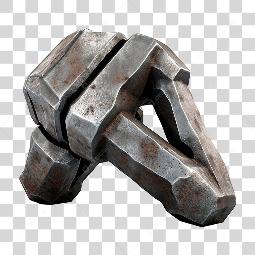 Ferro Metal Metálico PNG Transparente