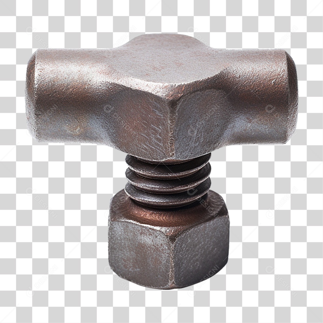 Ferro Metal Metálico PNG Transparente