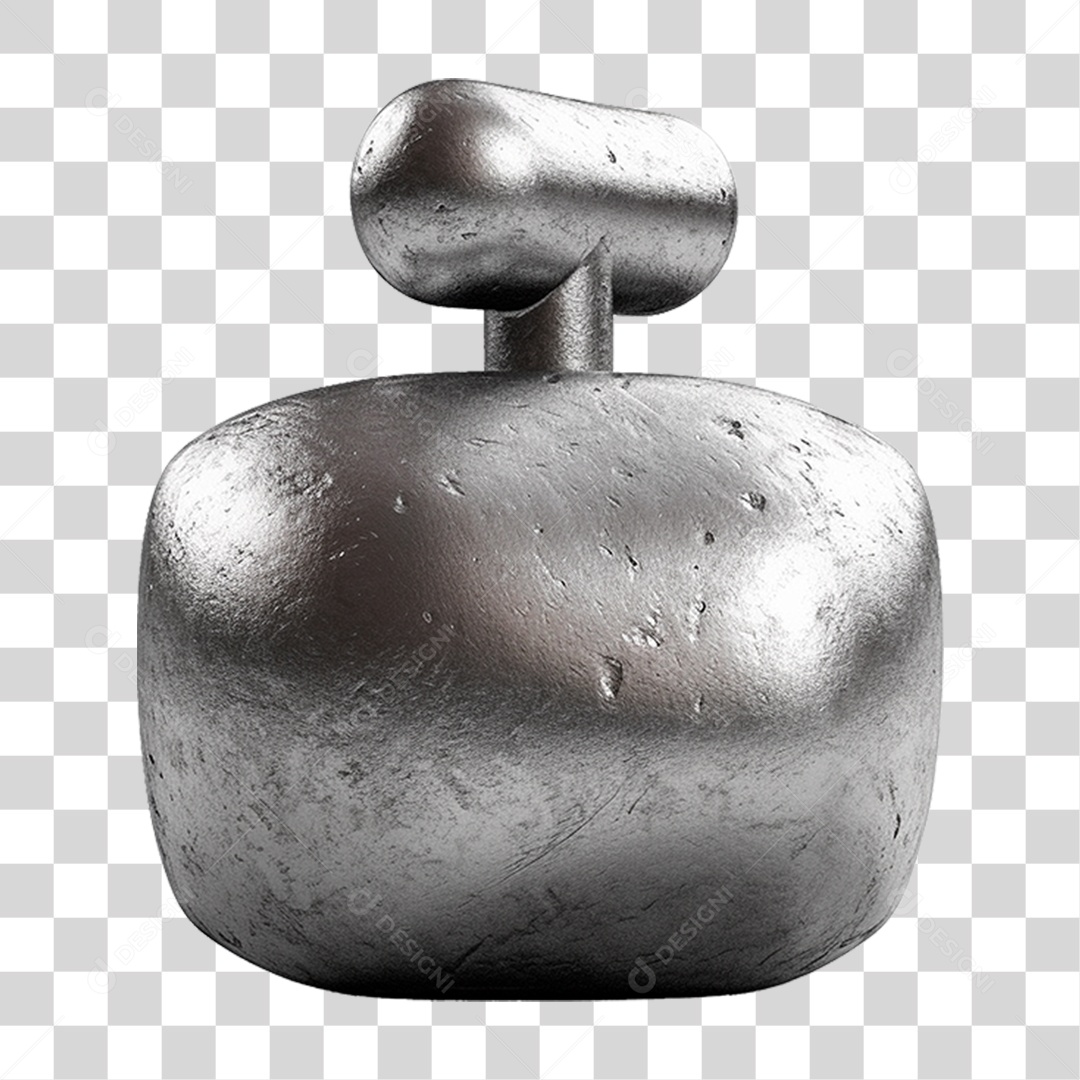 Ferro Metal Metálico PNG Transparente