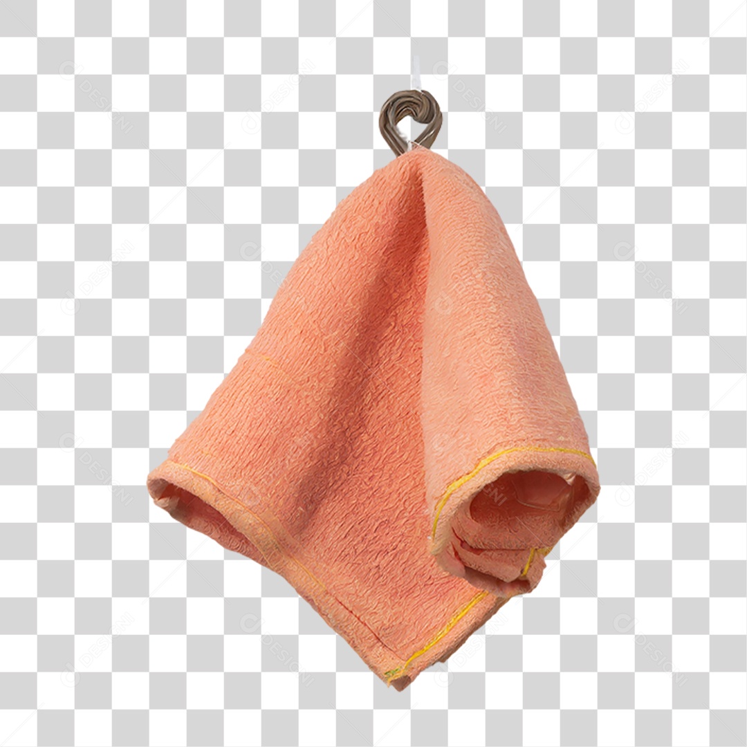 Mini Toalha Pendurada PNG Transparente