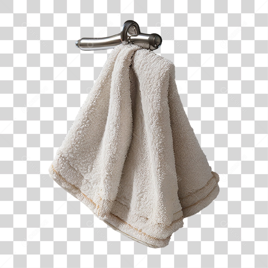 Mini Toalha Pendurada PNG Transparente