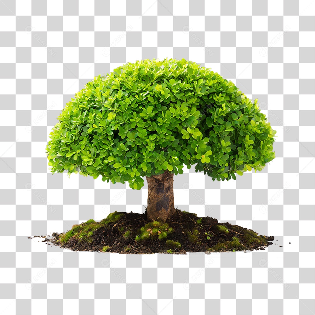 Árvore Anã PNG Transparente
