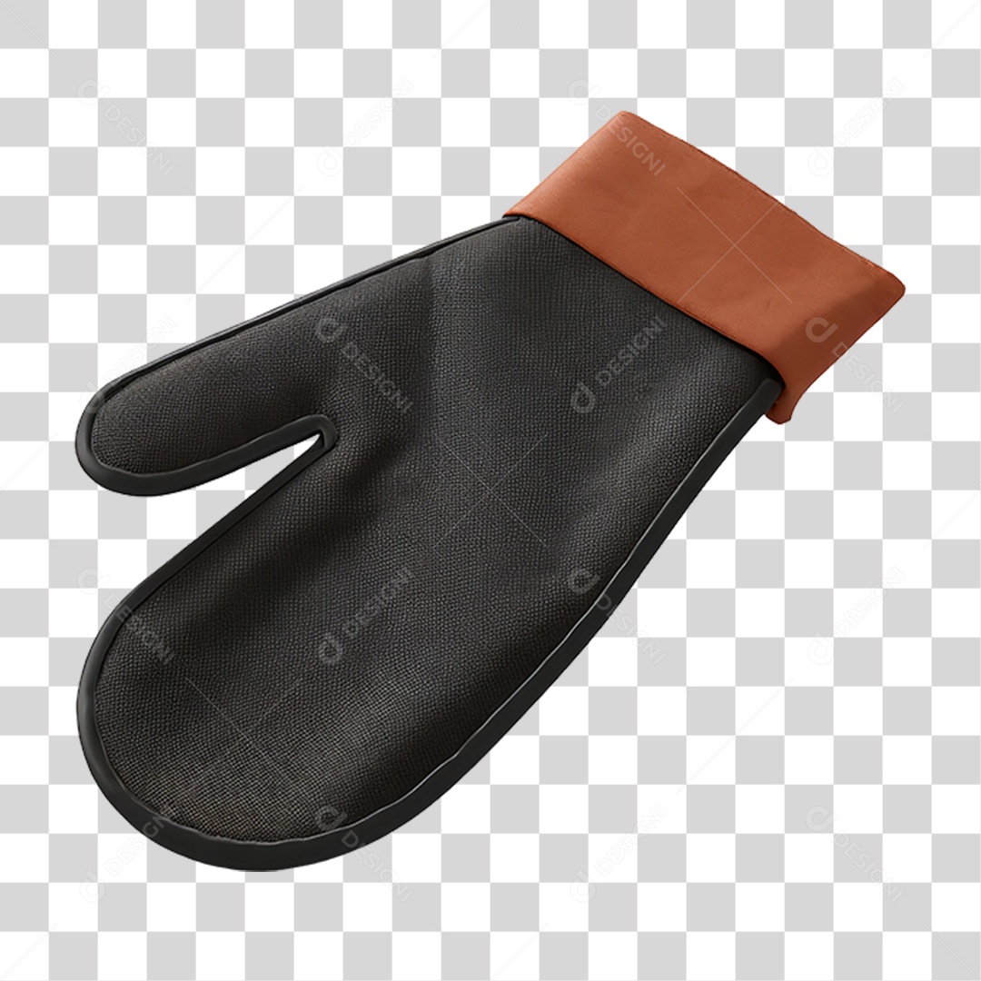 Luva de Forno PNG Transparente