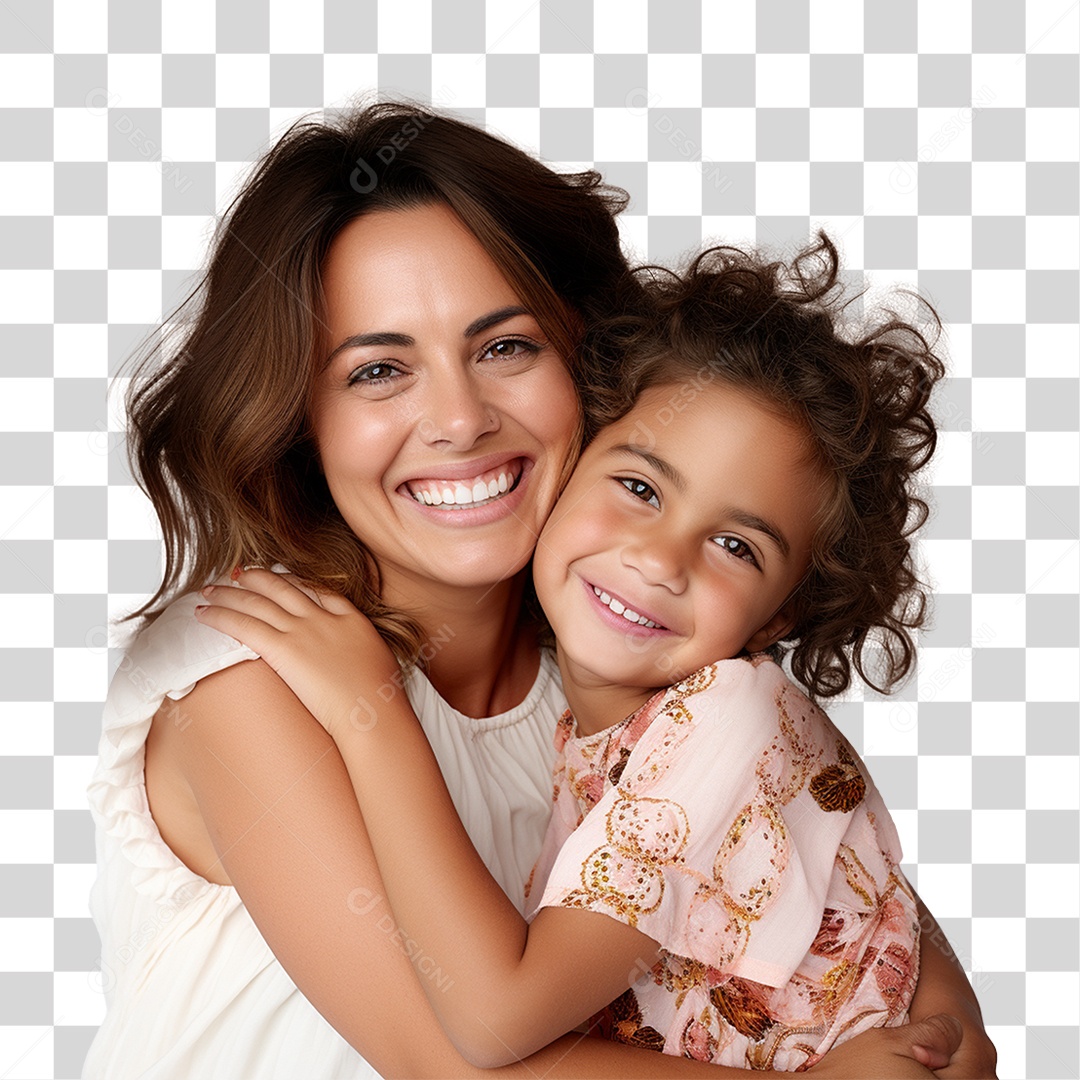 Família Mãe e Filha PNG Transparente