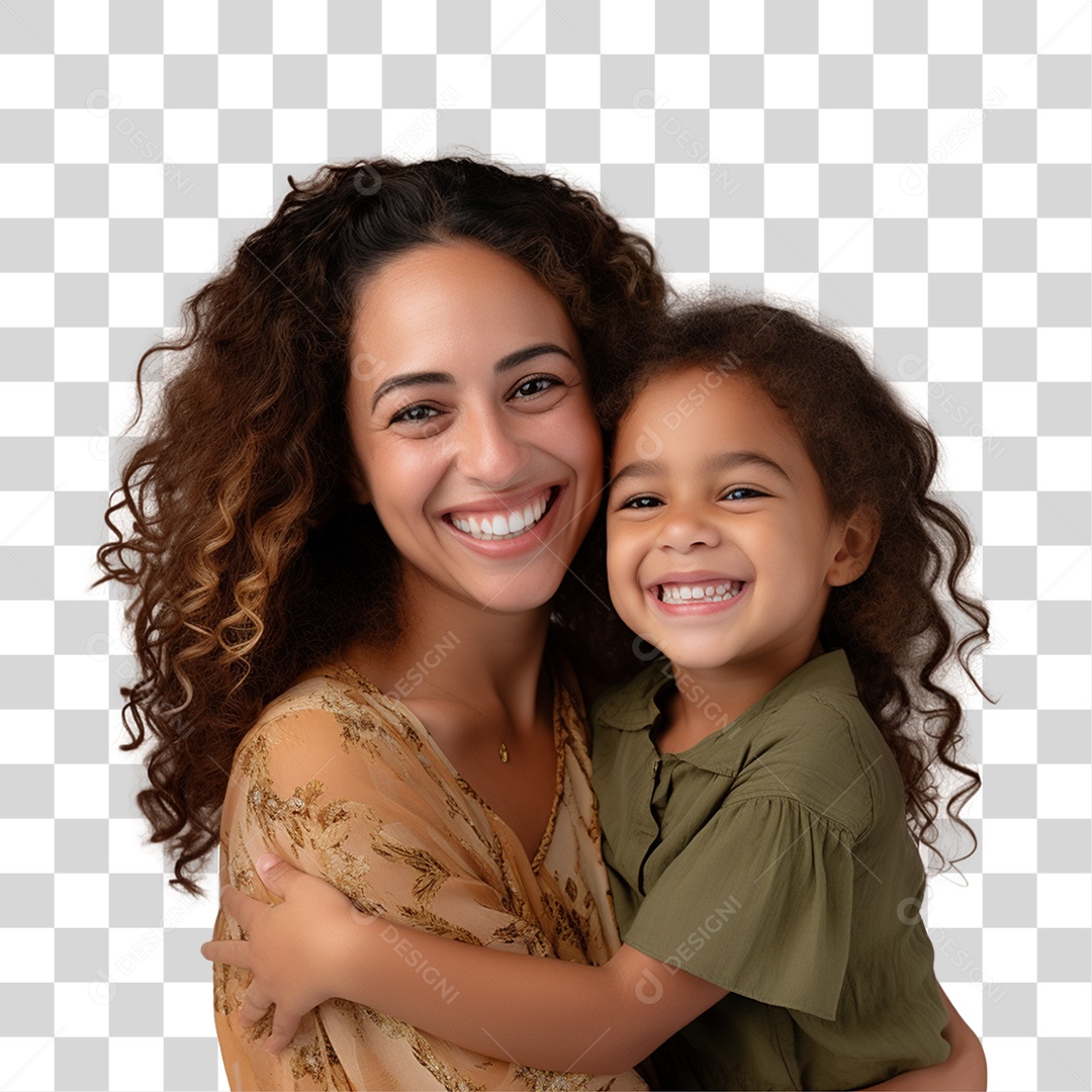 Família Mãe e Filha PNG Transparente