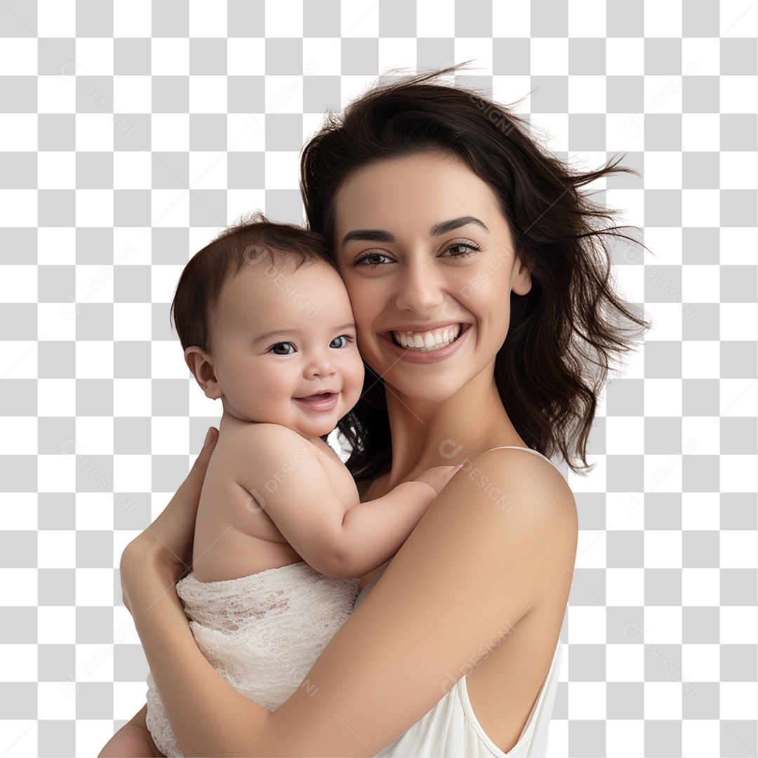 Família Mãe e Filha PNG Transparente