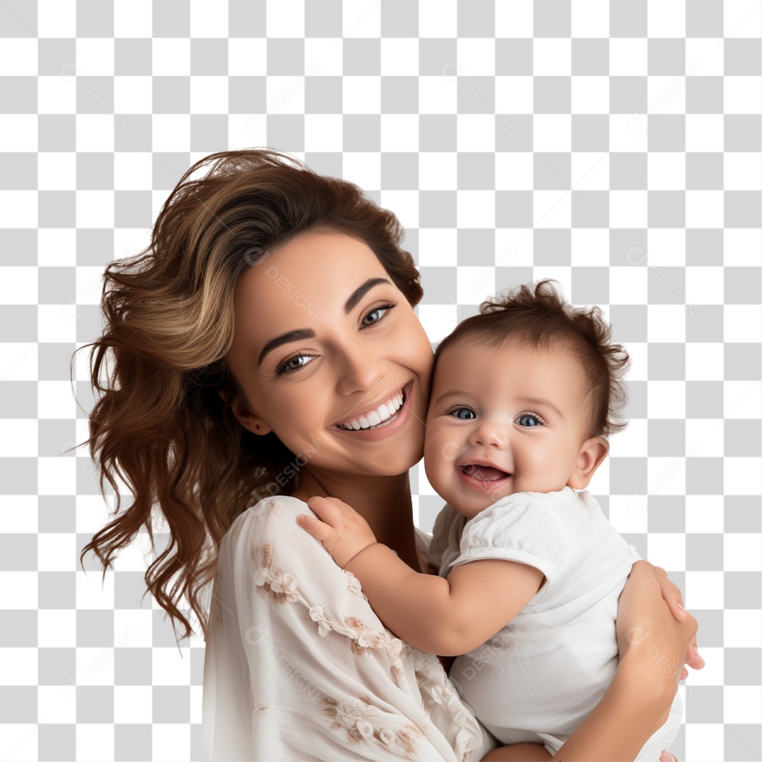 Família Mãe e Filha PNG Transparente