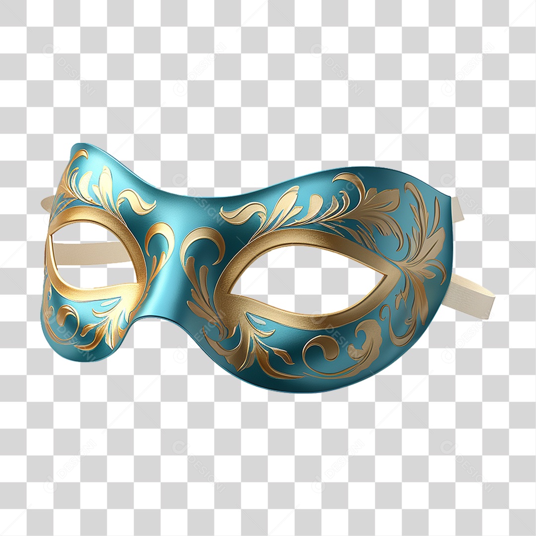 Máscara de Carnaval PNG Transparente