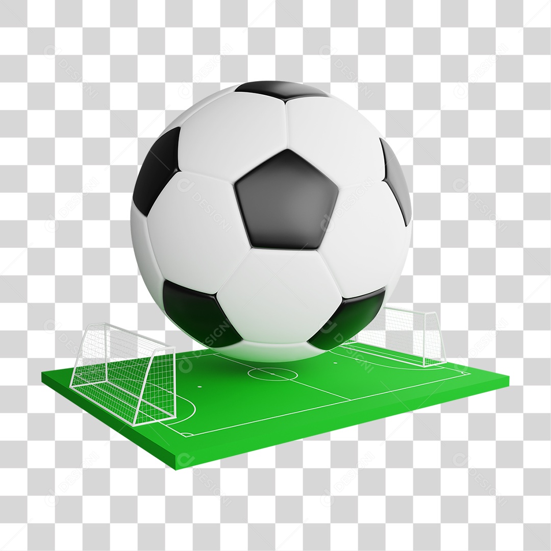 Bola de Futebol PNG Transparente