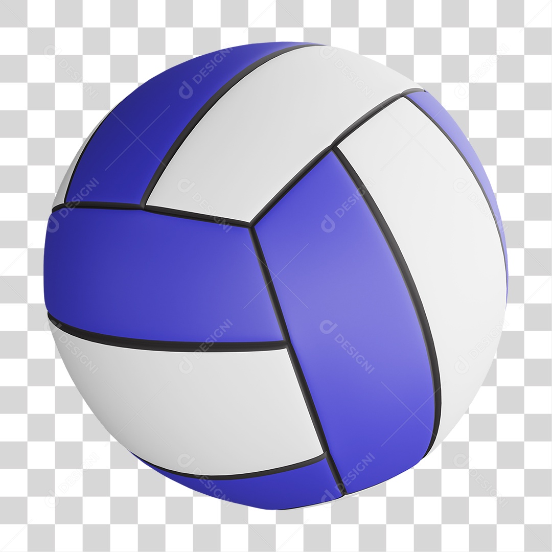 Bola de Vôlei PNG Transparente