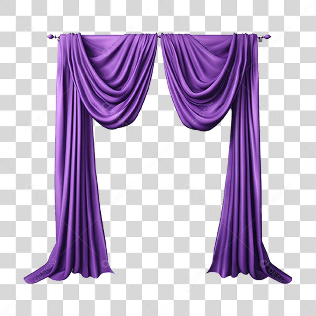 Cortinas Cores Formas PNG Transparente