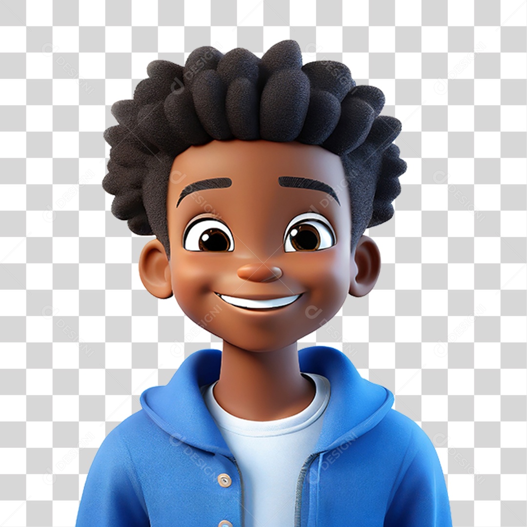 Personagem Estudante PNG Transparente