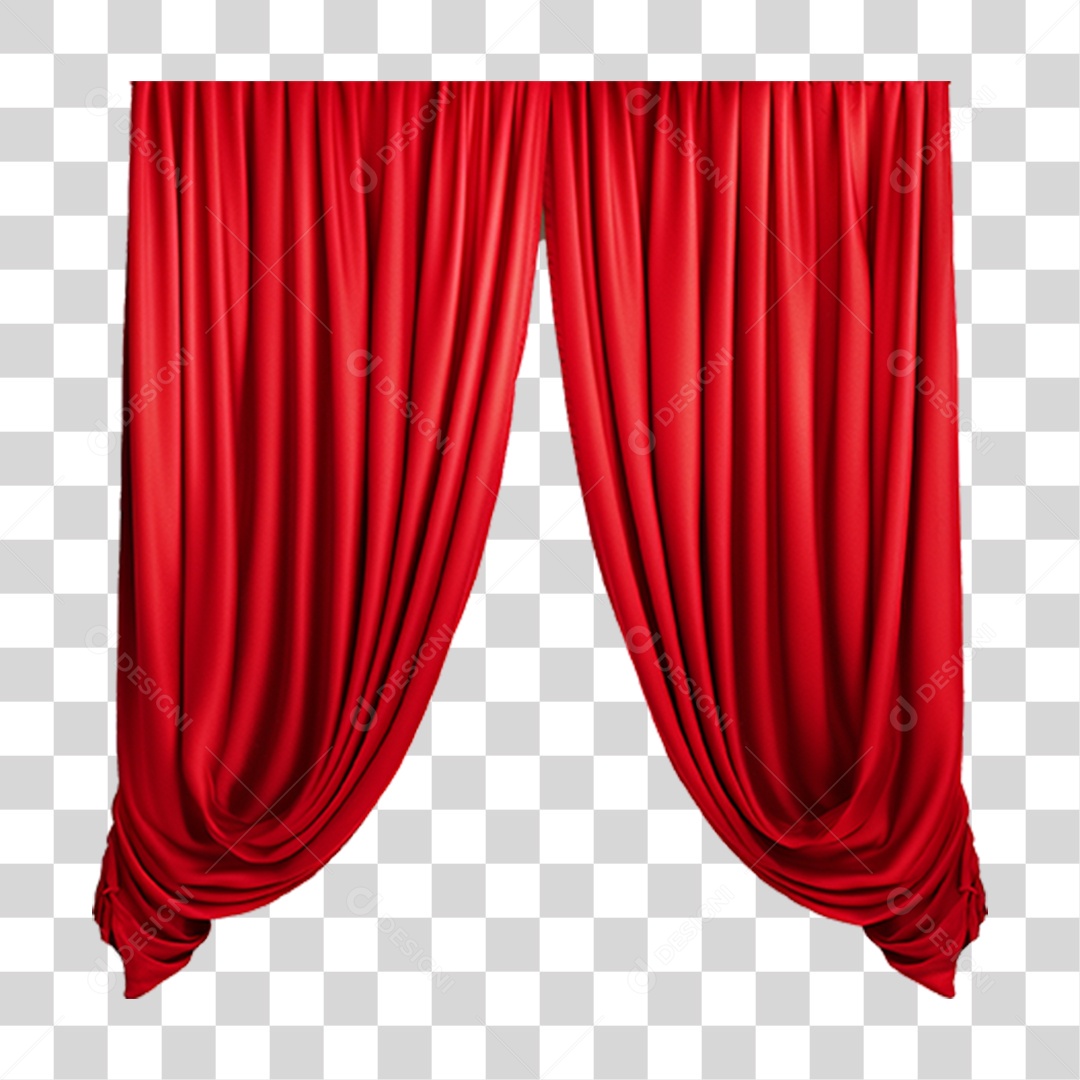 Cortinas Cores Formas PNG Transparente