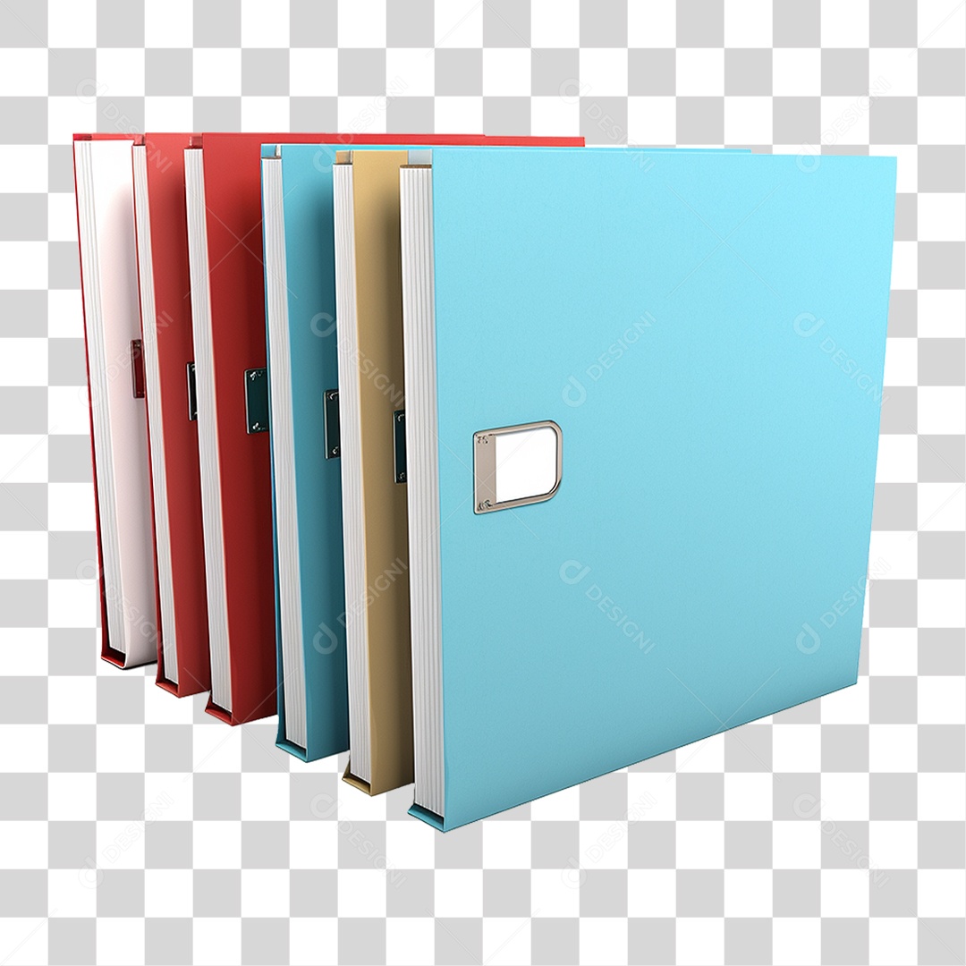 Arquivos Organizados PNG Transparente