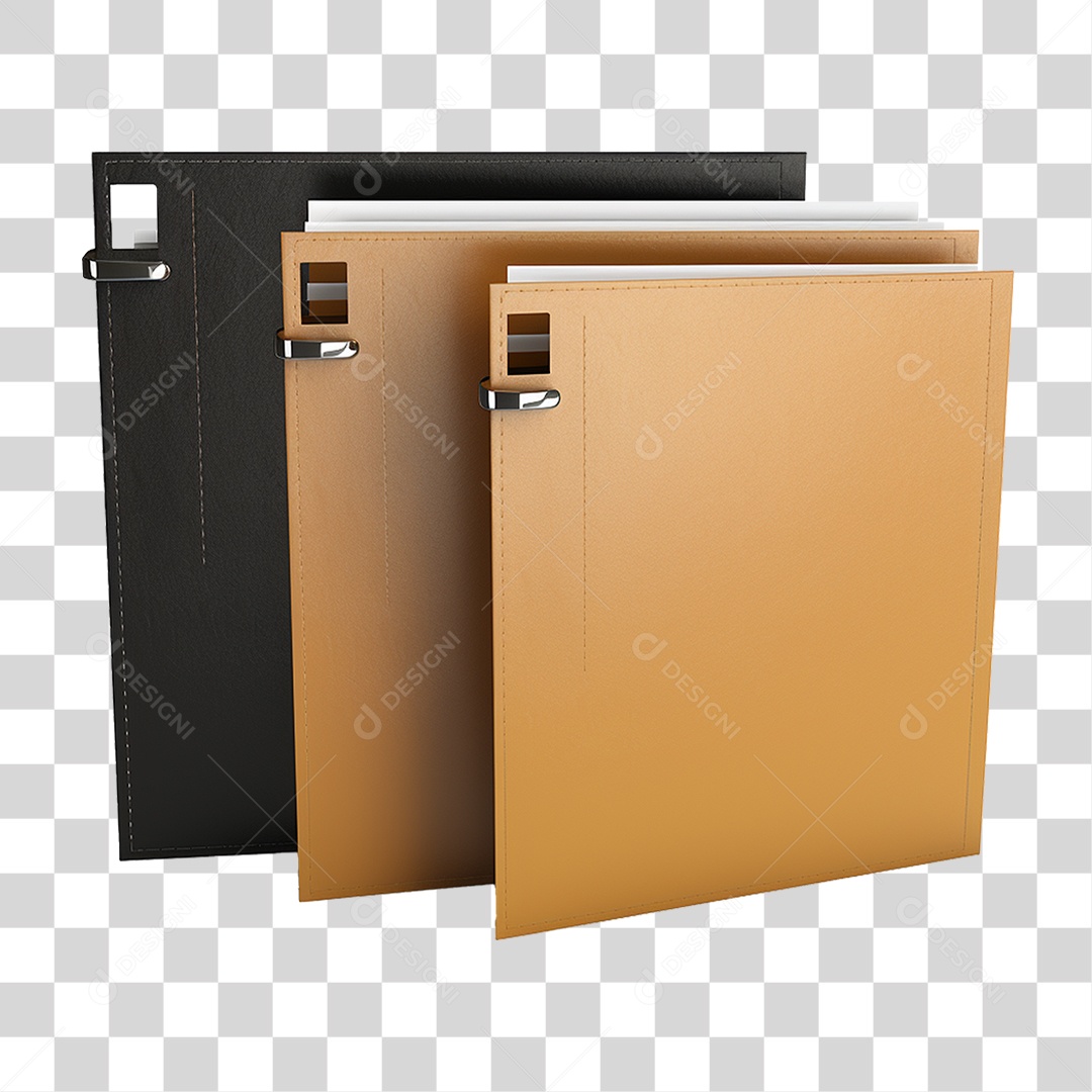 Arquivos Organizados PNG Transparente