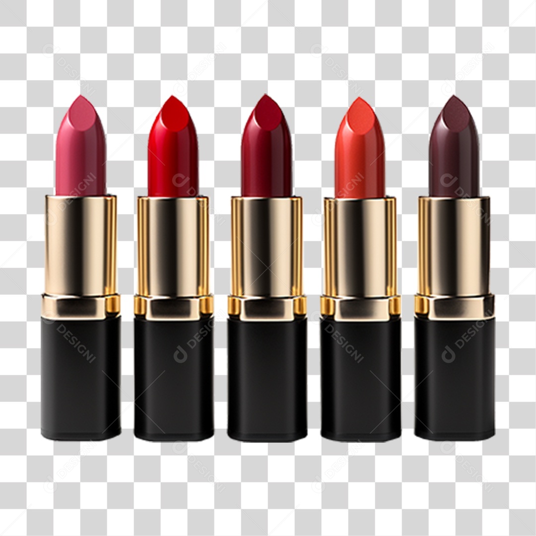 Batom Maquiagem PNG Transparente