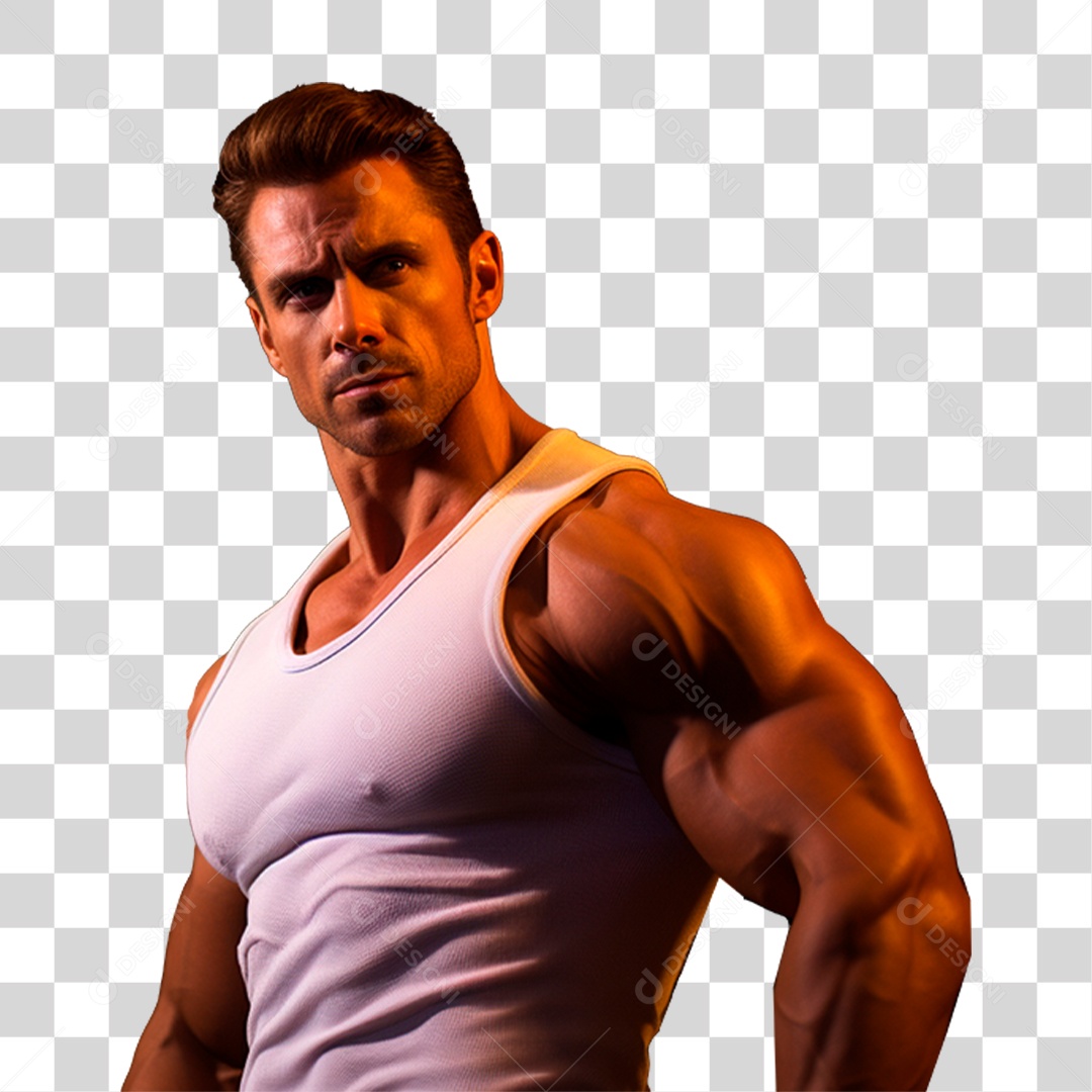 Atleta Competidor PNG Transparente