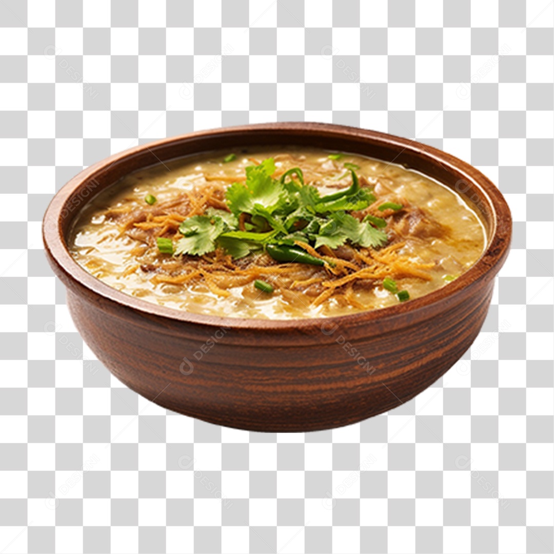 Haleem Sopa Prato PNG Transparente