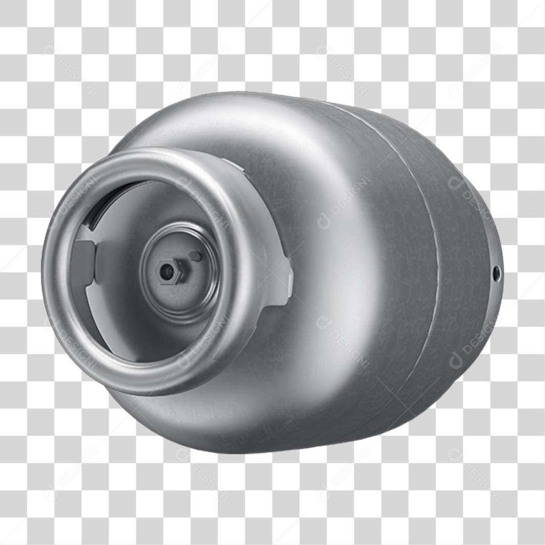 Elemento 3D Botijão de Gás Para Composição PNG Transparente
