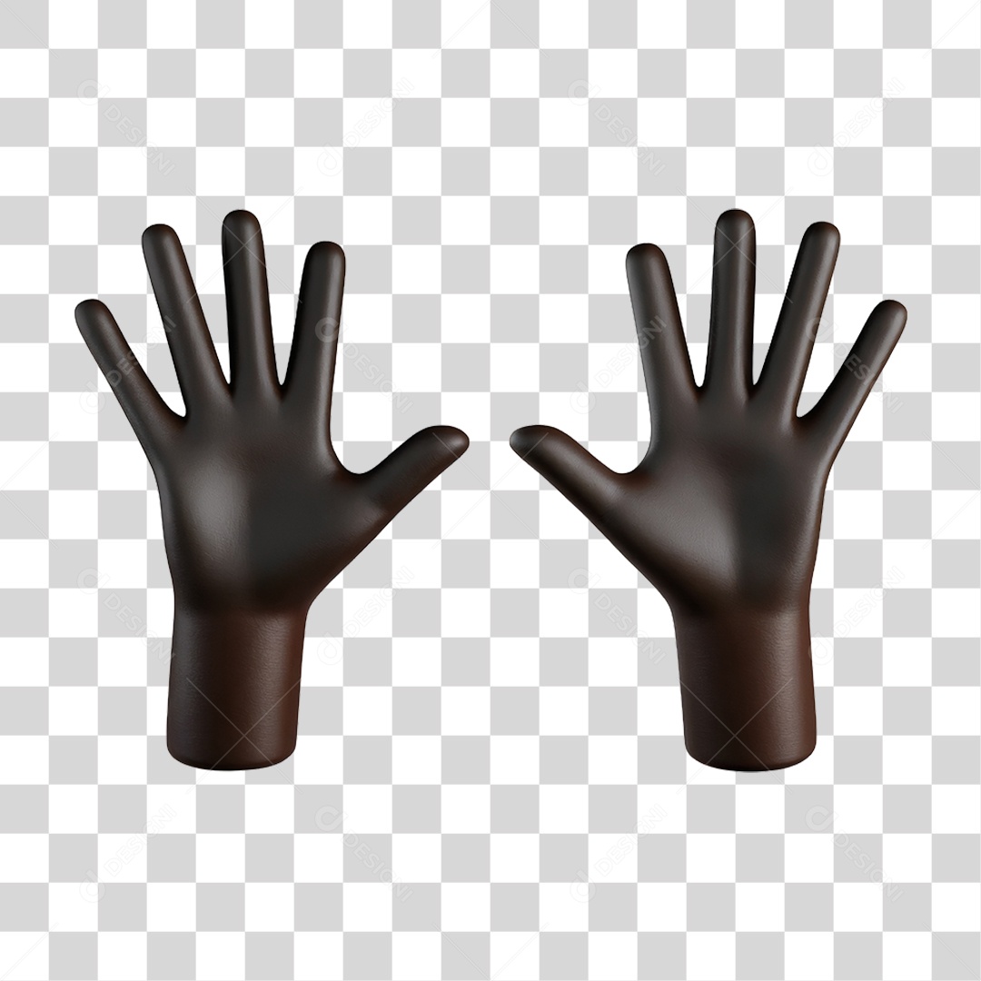 Mãos Acenando PNG Transparente