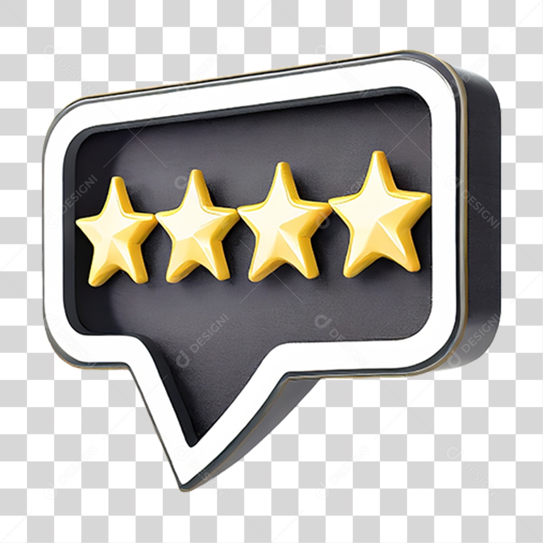 Ícone de Avaliação PNG Transparente