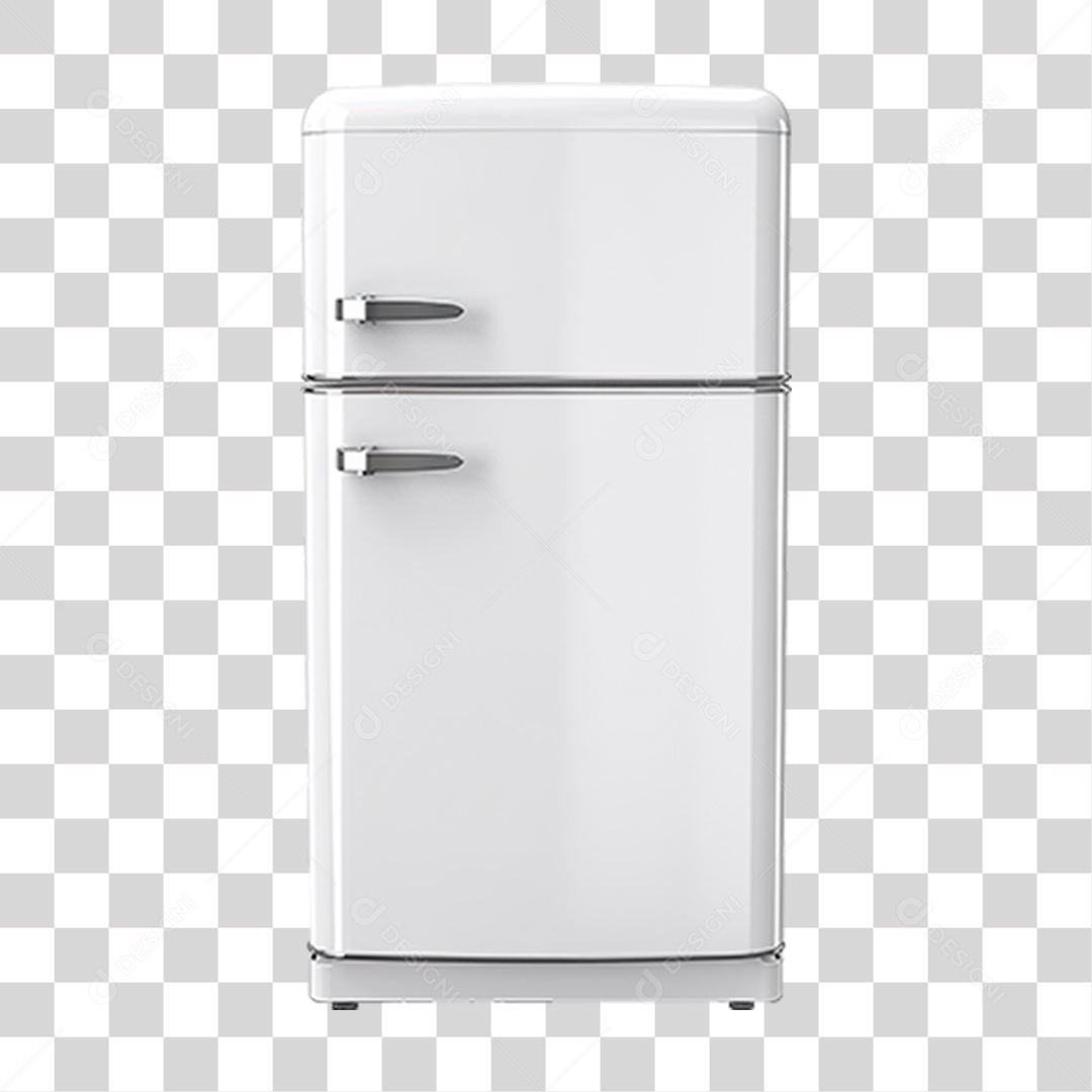 Geladeira Branca PNG Transparente