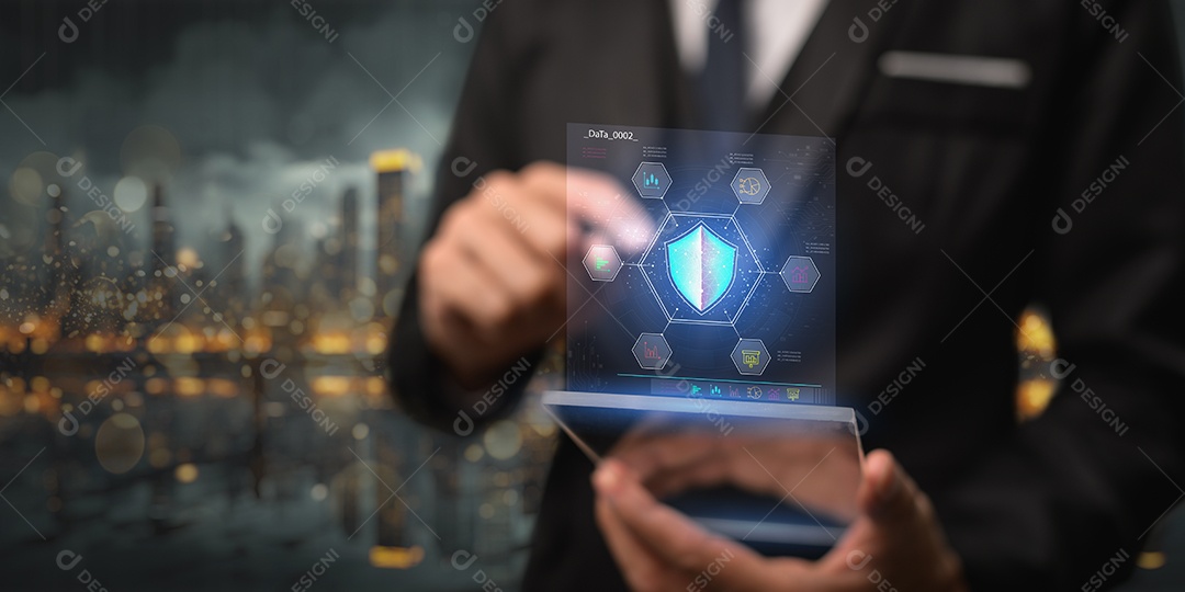 Homem empresário de negócios