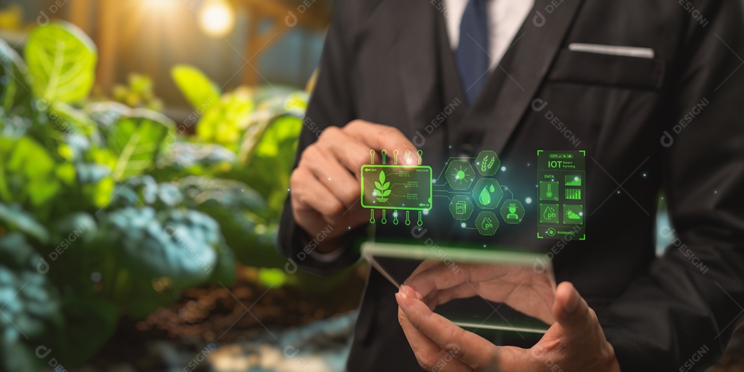 Homem empresário de negócios