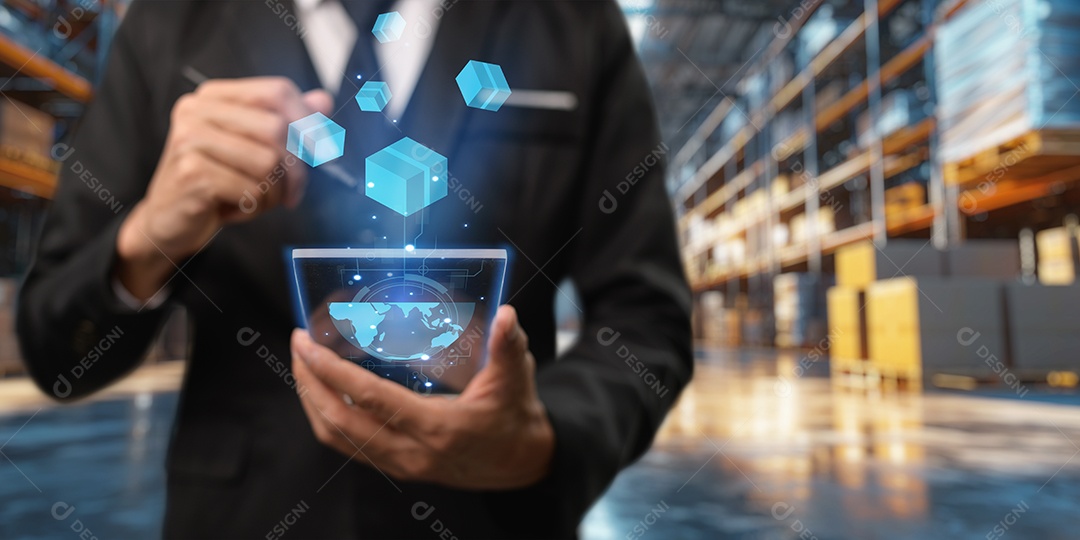 Homem empresário de negócios