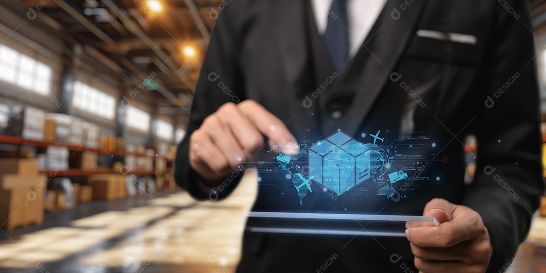 Homem empresário de negócios