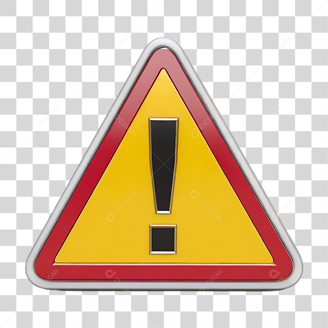 Placa de Trânsito PNG Transparente