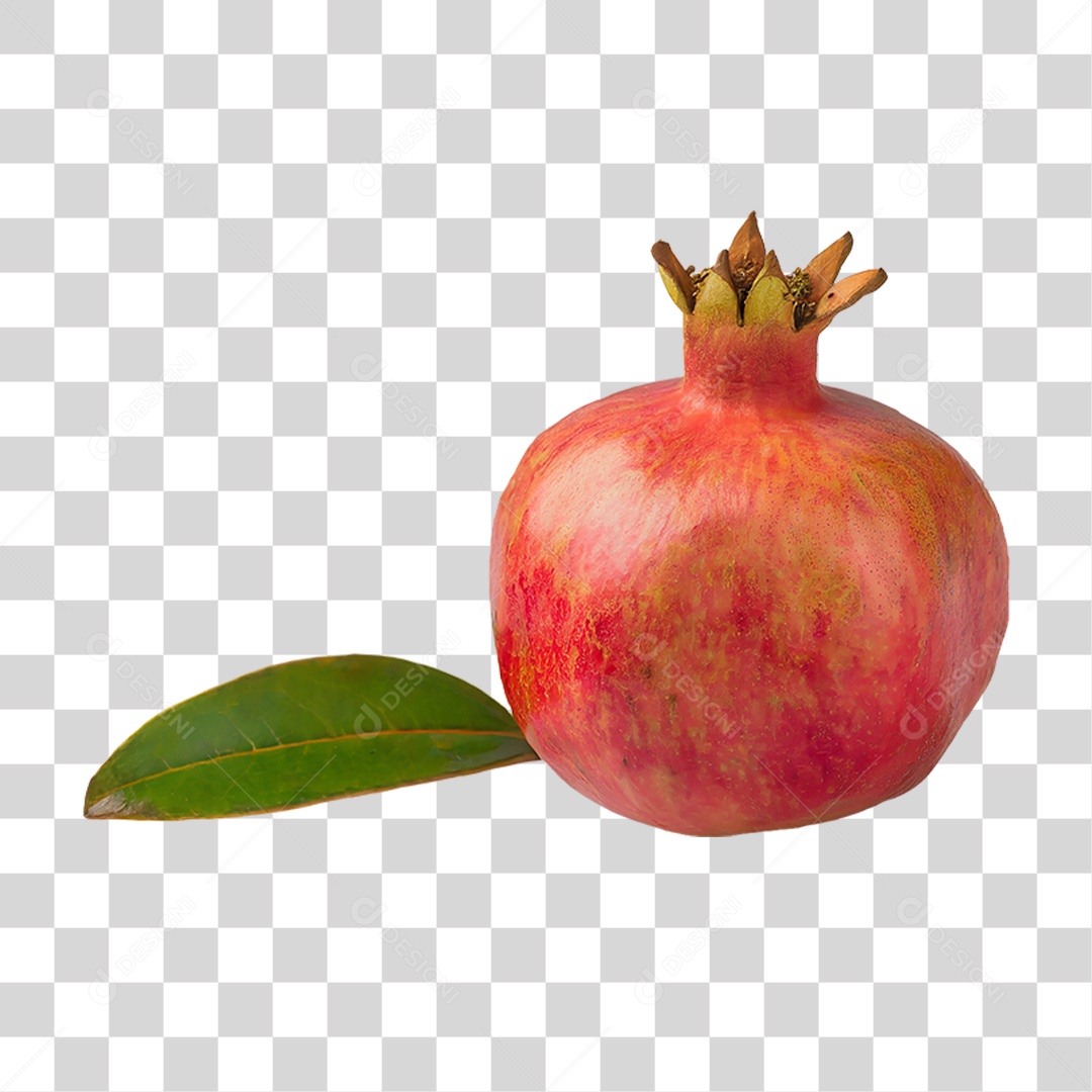 Romã Madura PNG Transparente