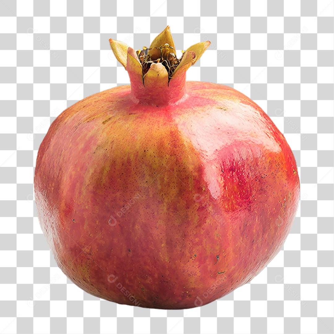 Romã Madura PNG Transparente