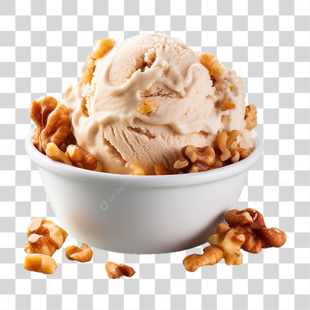 Tigela de Sorvete PNG Transparente