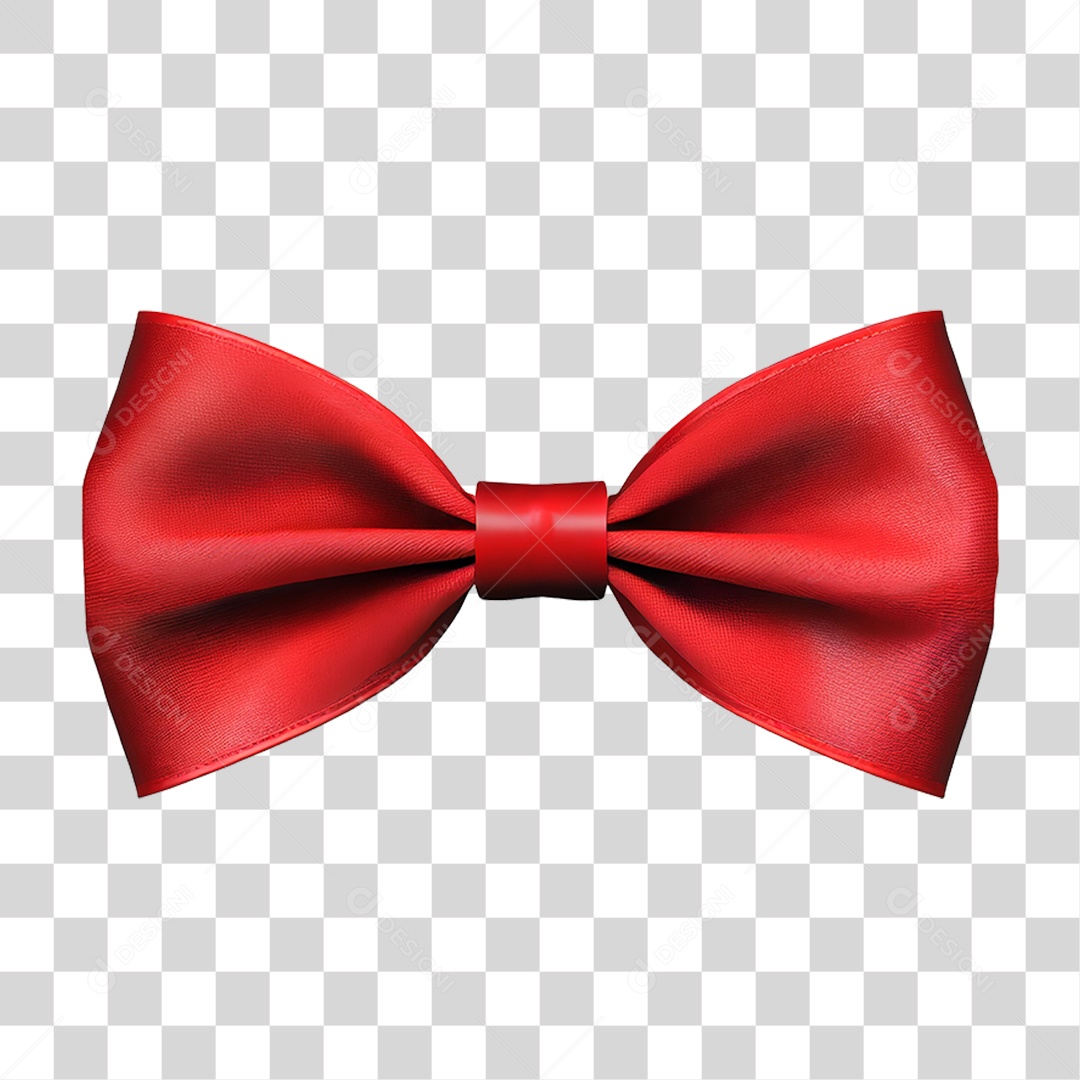 Laço Vermelho PNG Transparente