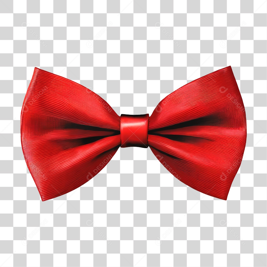 Laço Vermelho PNG Transparente