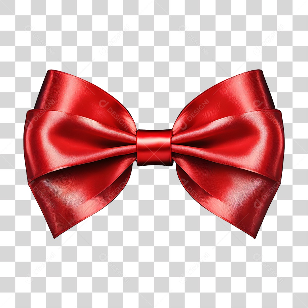 Laço Vermelho PNG Transparente